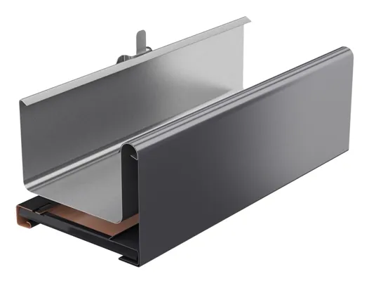 Rynny kwadratowe - maskownica kwadratowa - system rynnowy Galeco STAL 2