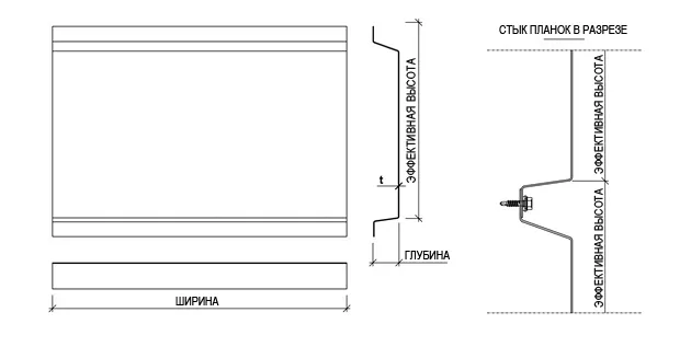 Cladding_lamella_groove_30_basic_drawing