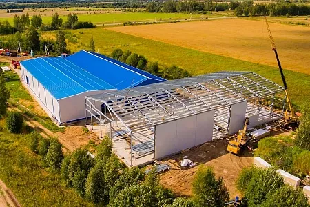 Быстровозводимые здания Ruukki, Ventall