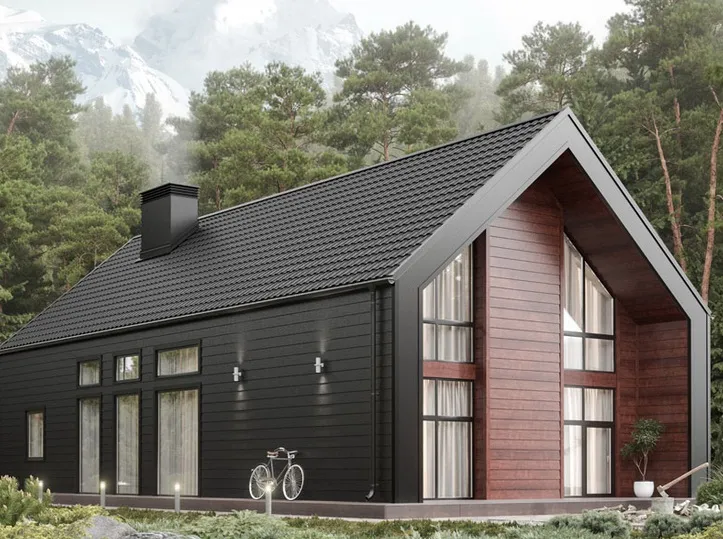 Модульная металлочерепица Стокгольм | Сталь Greencoat (Швеция) 