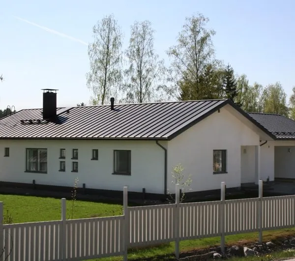 Фальцевая кровля Metehe Lock. Финляндия