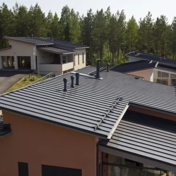 Фальцевая кровля Metehe Lock. Финляндия