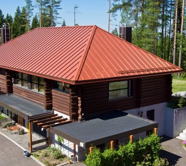 Фальцевая кровля Metehe Lock. Финляндия