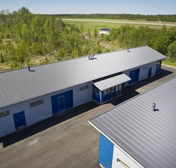 Фальцевая кровля Metehe Lock. Финляндия