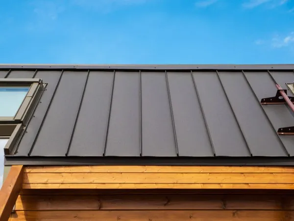 Фальцевая кровля Кликфальц с пленкой на замках | Сталь SSAB - Greencoat (Швеция), Arcelor (Бельгия) 