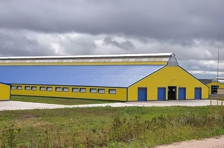 Здания ЛСТК | Спайдер-В® - Комплексы для крупного рогатого скота