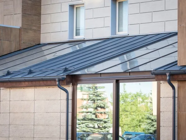 Фальцевая кровля Кликфальц с пленкой на замках | Сталь SSAB - Greencoat (Швеция), Arcelor (Бельгия) 