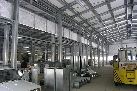 Здания ЛСТК | Спайдер-В® - Ангары