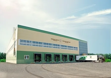 Серийные здания системы Трасскон