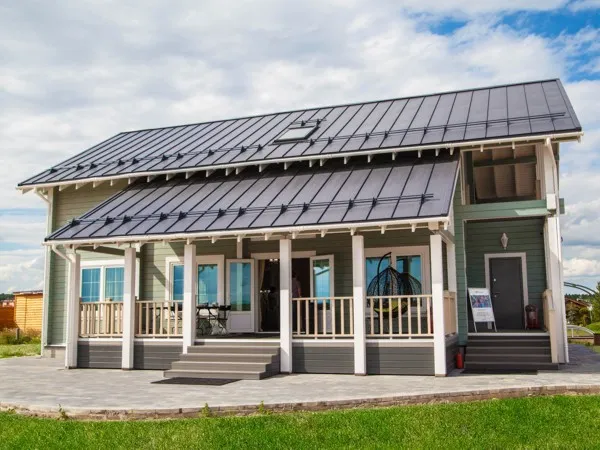 Фальцевая кровля Кликфальц с пленкой на замках | Сталь SSAB - Greencoat (Швеция), Arcelor (Бельгия) 