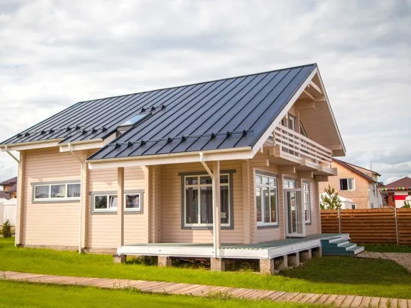 Фальцевая кровля Кликфальц с пленкой на замках 