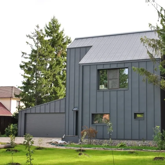 Фальцевые фасады