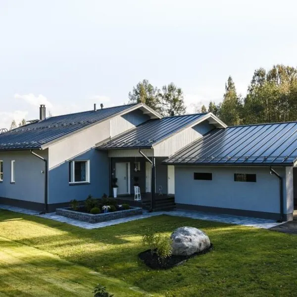 Фальцевая кровля Metehe Lock. Финляндия