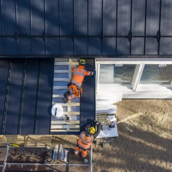 Фальцевая кровля Metehe Lock. Финляндия