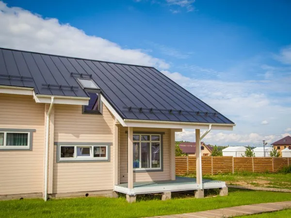 Фальцевая кровля Кликфальц с пленкой на замках | Сталь SSAB - Greencoat (Швеция), Arcelor (Бельгия) 