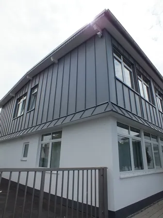 Фальцевые фасады