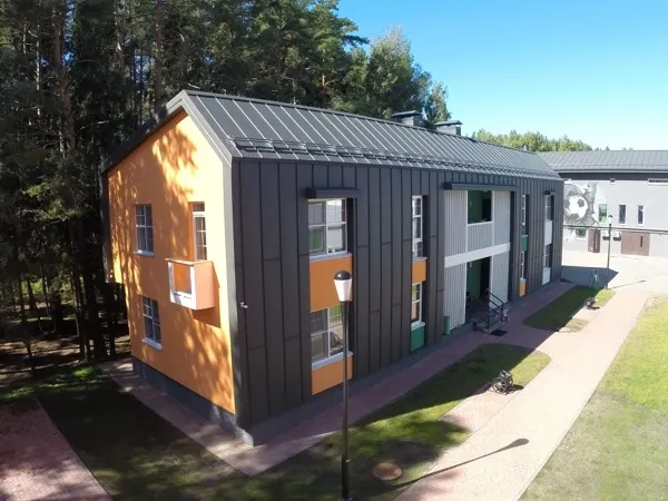 Фальцевая кровля Кликфальц с пленкой на замках | Сталь SSAB - Greencoat (Швеция), Arcelor (Бельгия) 