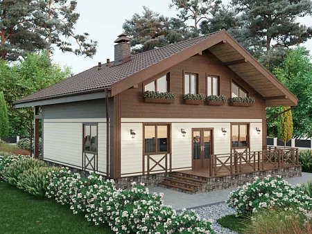 Скандинавская доска узкая