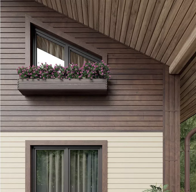 Скандинавская доска узкая двойная