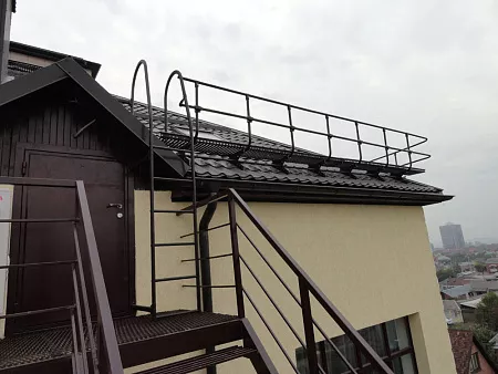 Лестница фасадная, L-1,8м/3м | BORGE