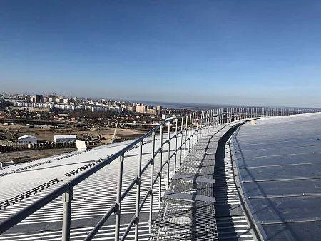 Кровельные ограждения для металлочерепицы, фальцевой кровли, профнастила, композитной черепицы и мягкой кровли | Borge