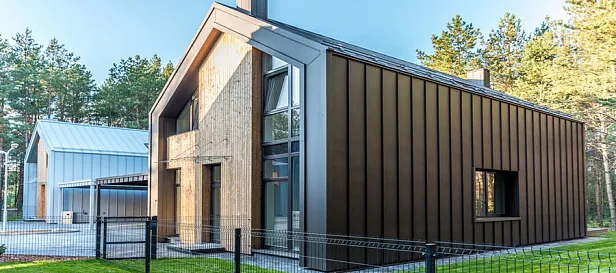 Фальцевые фасады