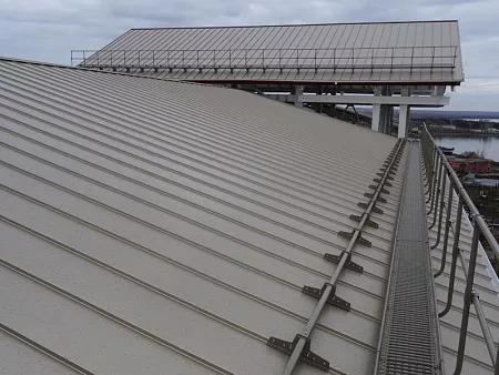 Снегозадержатель для фальцевой кровли | Borge