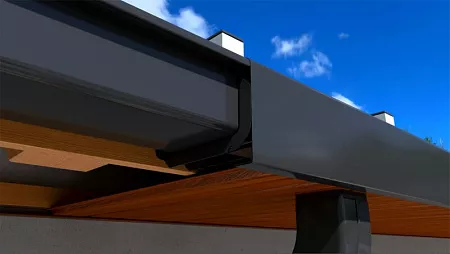 Водосточная система Galeco Stal 2 | Сталь | Квадратная