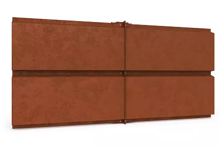 Фасадные планки Ruukki Lamella Cor-Ten 30