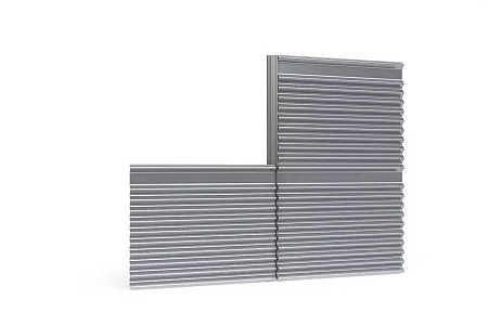 Фасадный профиль Ruukki Design Rome S S34