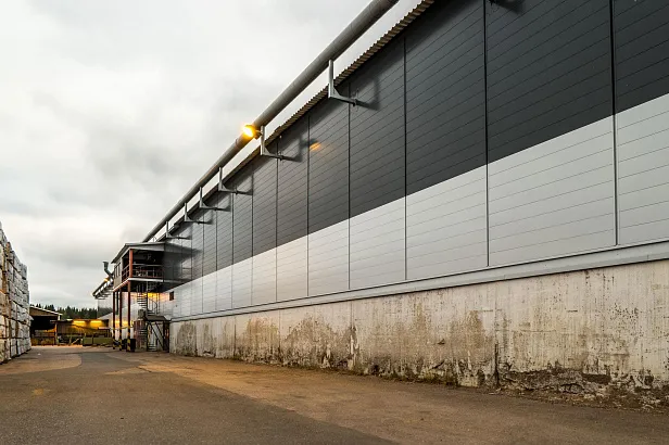 Фасадные планки Ruukki Lamella