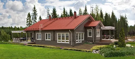 Металлочерепица Weckman Marette Тип 4/1100 (тип Монтеррей) 