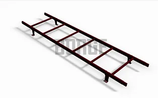 Кровельные лестницы для металлочерепицы и композитной черепицы, L-1,8м/3м | BORGE