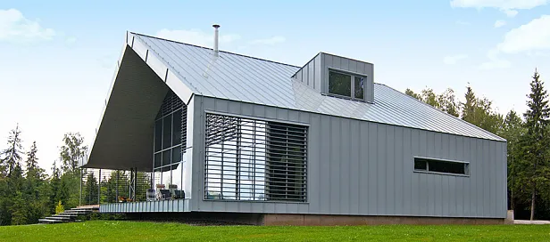 Фальцевые фасады