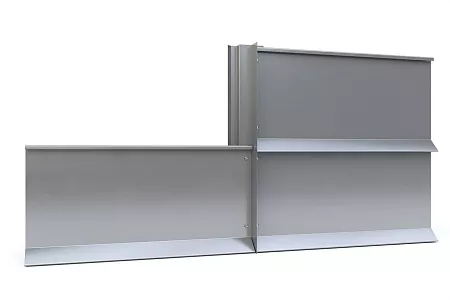 Фасадные планки Ruukki Lamella sharp 45