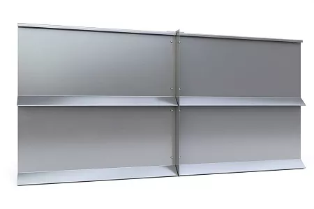 Фасадные планки Ruukki Lamella sharp 45