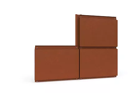 Фасадные кассеты Liberta Cor-Ten 600