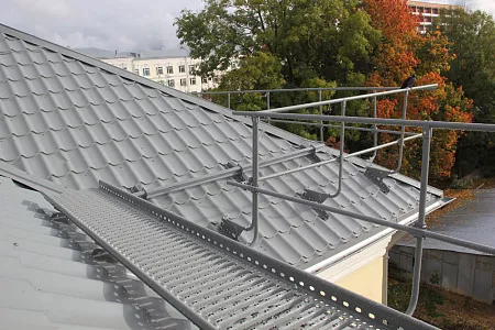 Переходный мостик для металлочерепицы | Borge