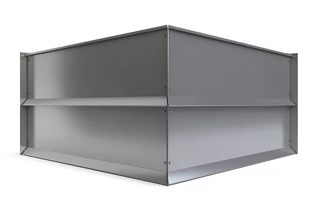 Фасадные планки Ruukki Lamella sharp 40