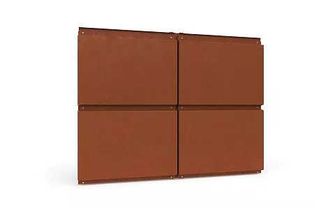 Фасадные кассеты Liberta Cor-Ten 600
