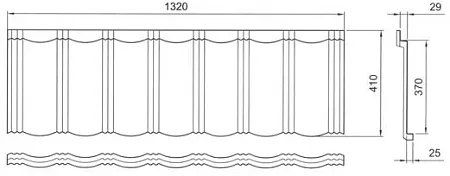Композитная черепица Gerard Heritage (Джерард Херитейдж)