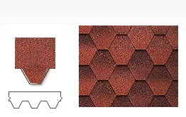 Гибкая черепица Katepal Jazzy (Катепал Джази)