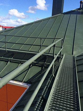 Переходный мостик для фальцевой кровли | Borge