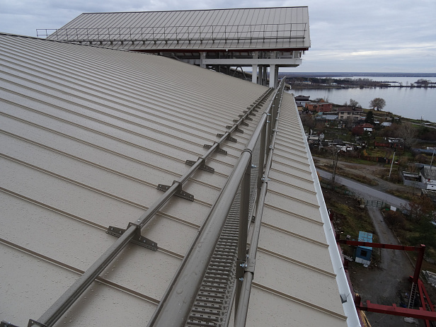 Реконструкция кровли санатория (Челябинск)