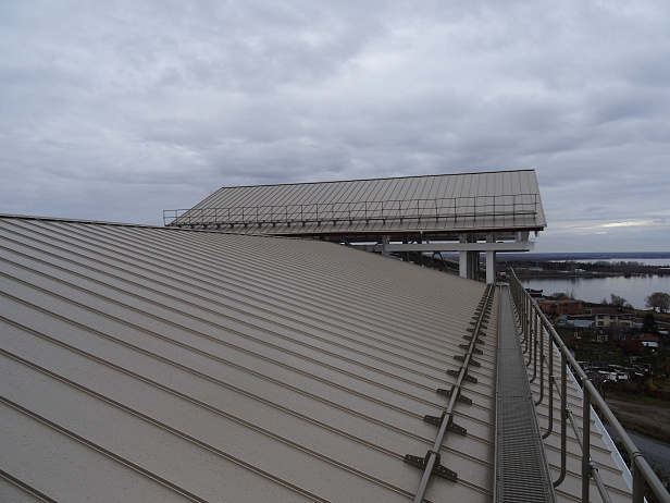 Реконструкция кровли санатория (Челябинск)